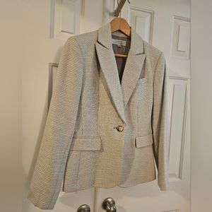 Women blazer cream color